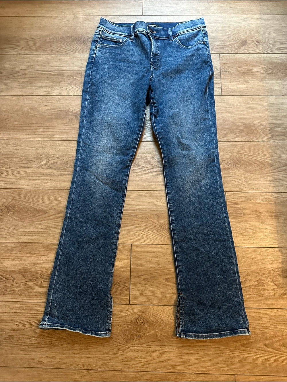 Express Skyscraper Mid Rise Split Hem Bootcut 12L - Never Worn